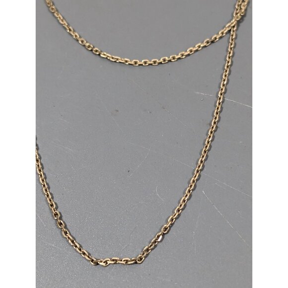 Lucky Brand Gold Tone Horse Bit Chain Derby Equestrian Layered Necklace Western - Picture 3 of 7